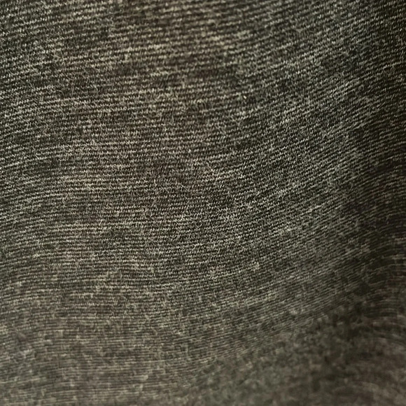 Sharagano Dark Gray Stretch Knit Career Office Knee Dress Sheath Sleeveless Sz 8 - Picture 6 of 8